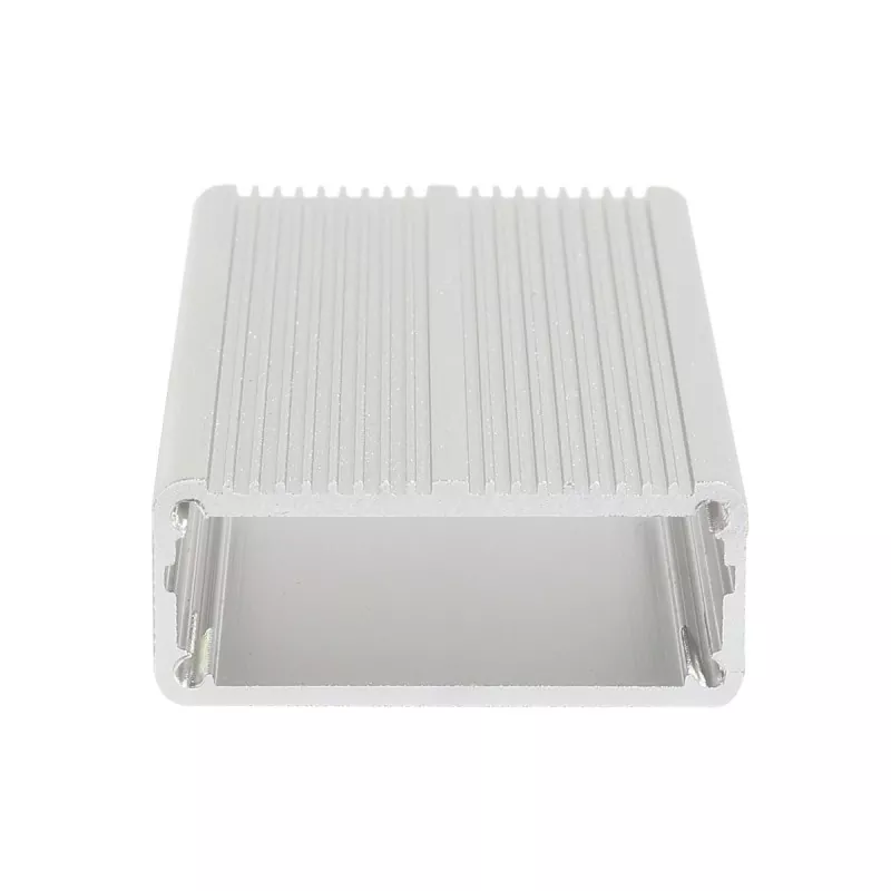 Aluminiowa przemysłowa obudowa modułu elektronicznego o wymiarach 45 × 19 mm