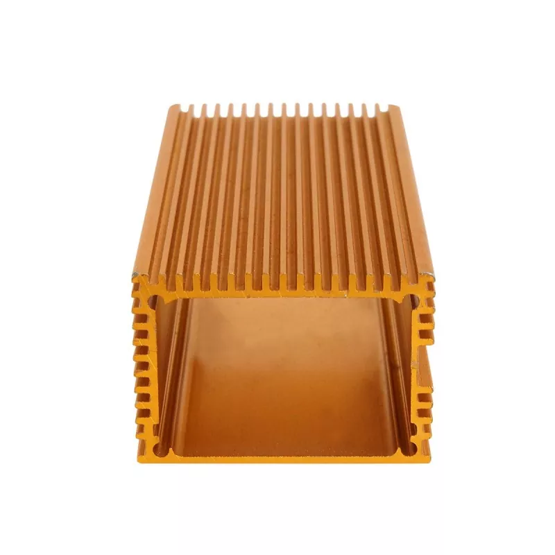 Aluminiowa obudowa urządzenia komunikacyjnego o wymiarach 48 × 33 mm