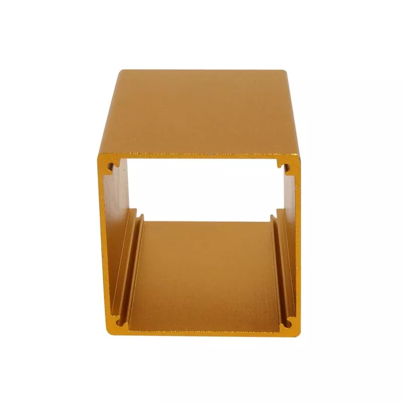 Aluminiowa przemysłowa obudowa sterownicza o wymiarach 52 × 52 mm
